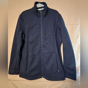 SPYDER WOMENS XL SWEATER JACKET BLACK